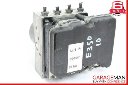 10-14 Mercedes W212 E350 E550 ABS Anti Lock Pump Brake Module 2124312912 OEM