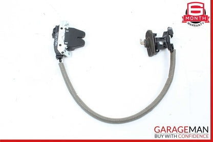 08-15 Mercedes W204 C250 Trunk Lid Latch Lock Actuator w/ Cylinder Mechanism OEM