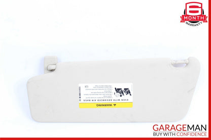 08-14 Mercedes W204 C250 C280 C350 Front Right Side Sunvisor Sun Visor Grey OEM