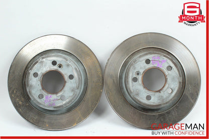 12-16 Mercedes R172 SLK350 Rear Right & Left Side Brake Rotor Disc Set