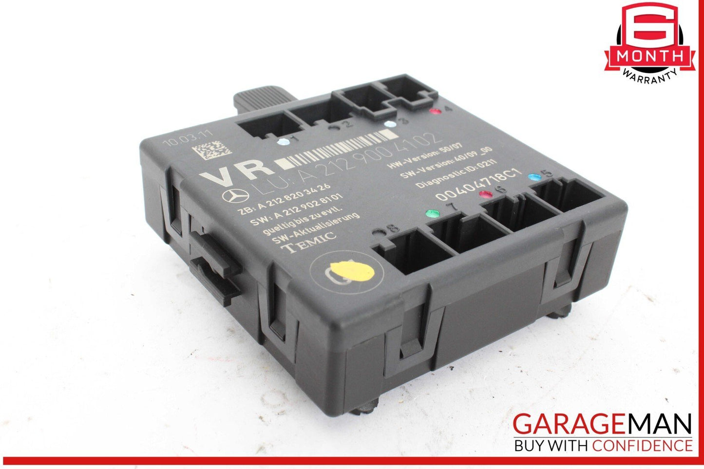 08-14 Mercedes W204 C300 Front Right Passenger Side Door Control Module Unit OEM