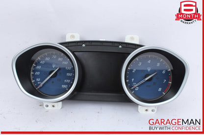 14-17 Maserati Ghibli Speedometer Odometer Instrument Cluster Gauge OEM