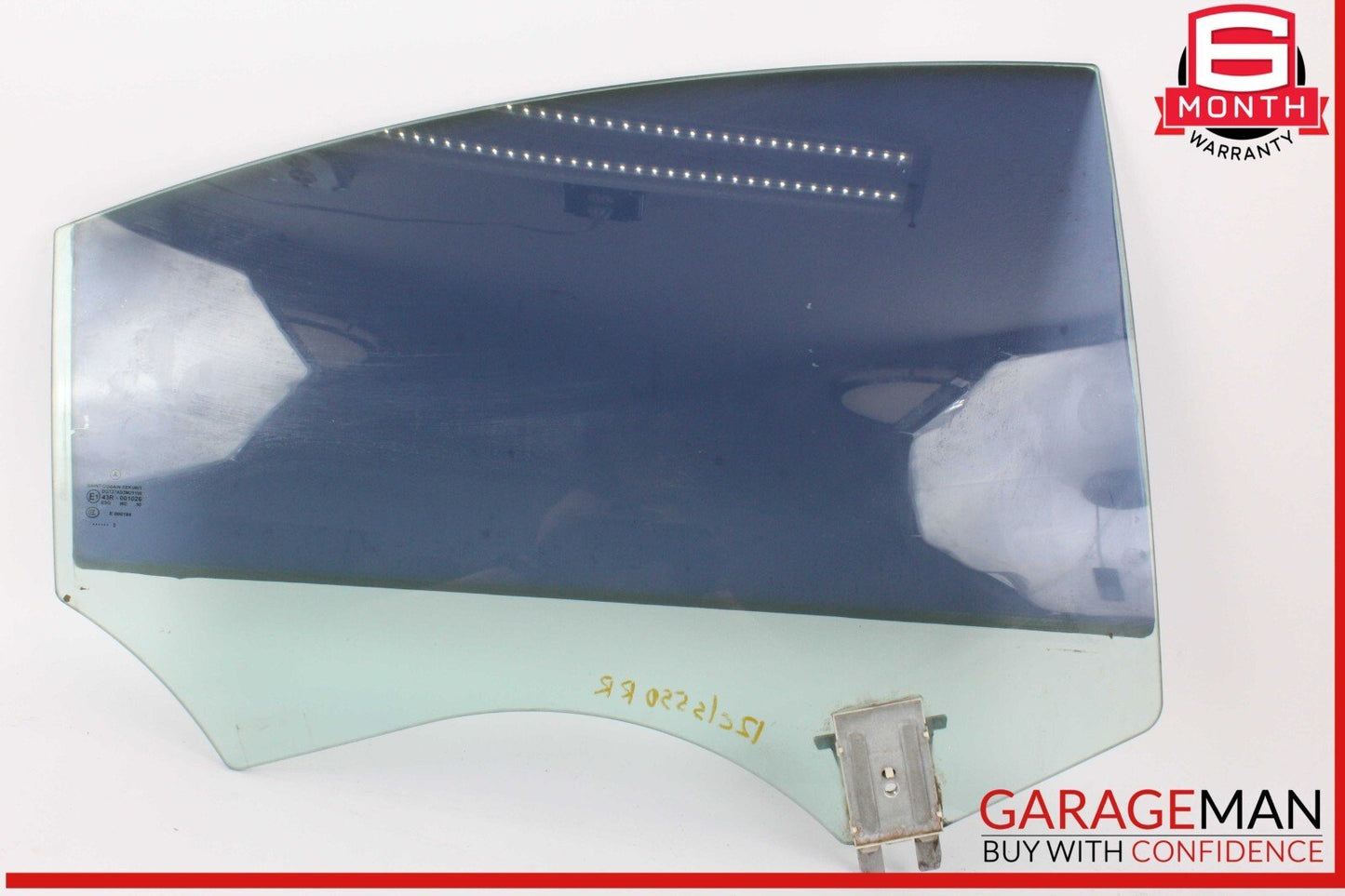12-18 Mercedes W218 CLS550 Rear Right Passenger Side Door Window Auto Glass OEM