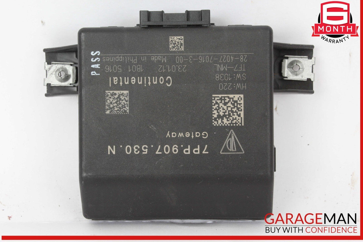11-14 Porsche Cayenne S 958 Central Gateway Control Module OEM
