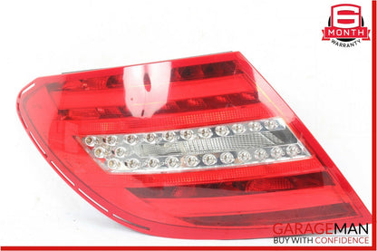12-14 Mercedes W204 C250 C350 Rear Left Driver Side Taillight Tail Light Lamp