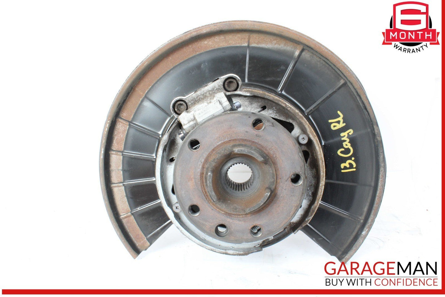 11-14 Porsche Cayenne 958 Rear Left Driver Side Spindle Knuckle Wheel Hub OEM