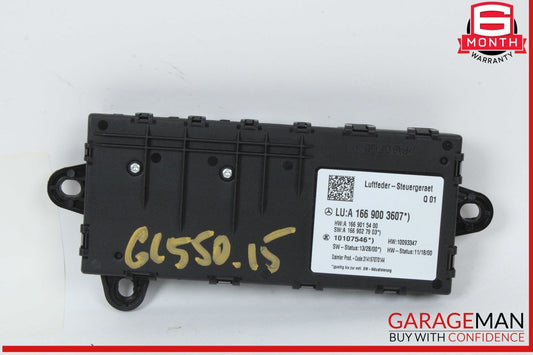12-19 Mercedes X166 GL550 GL450 Airmatic Air Suspension Control Module Unit OEM