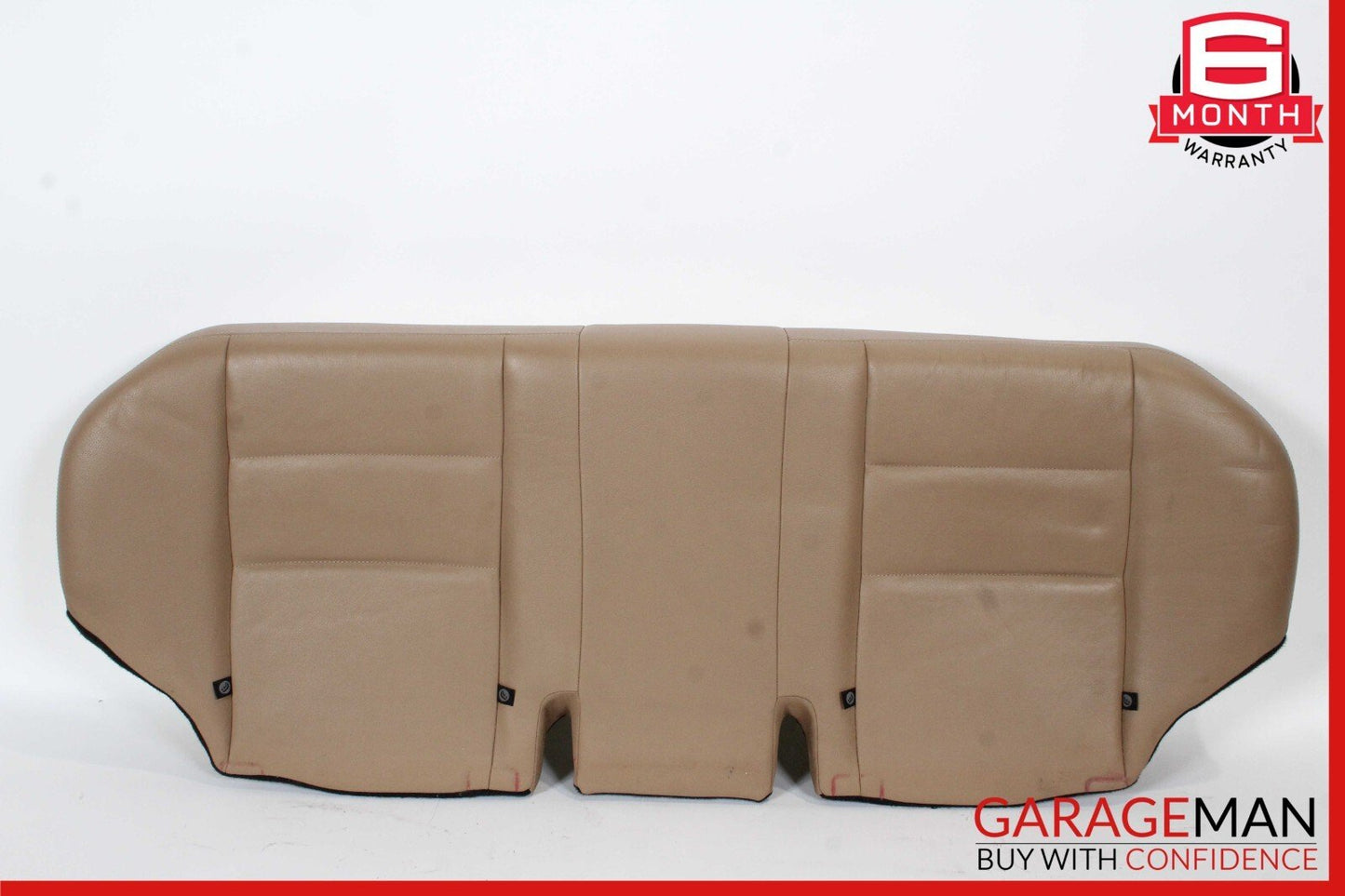 08-14 Mercedes W204 C300 Sedan Rear Bench Lower Bottom Seat Cushion Cover Brown