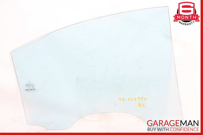 06-11 Mercedes W219 CLS550 CLS63 AMG Rear Left Side Door Window Glass Clear OEM