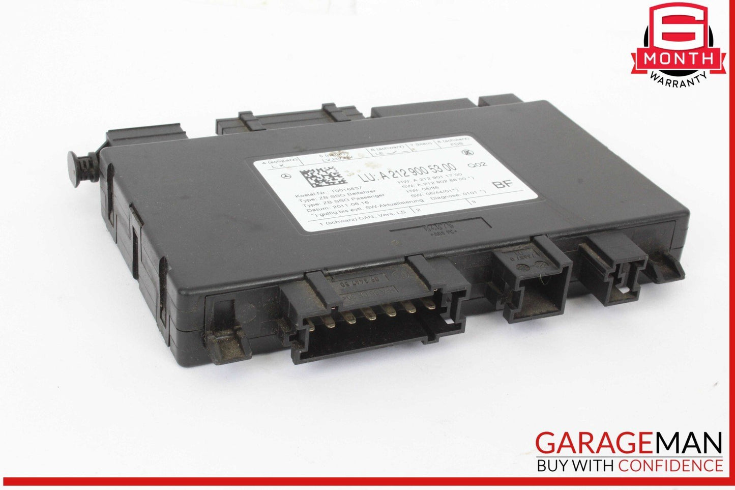 08-20 Mercedes W212 E350 Bluetec C300 Front Right Side Seat Control Module Unit