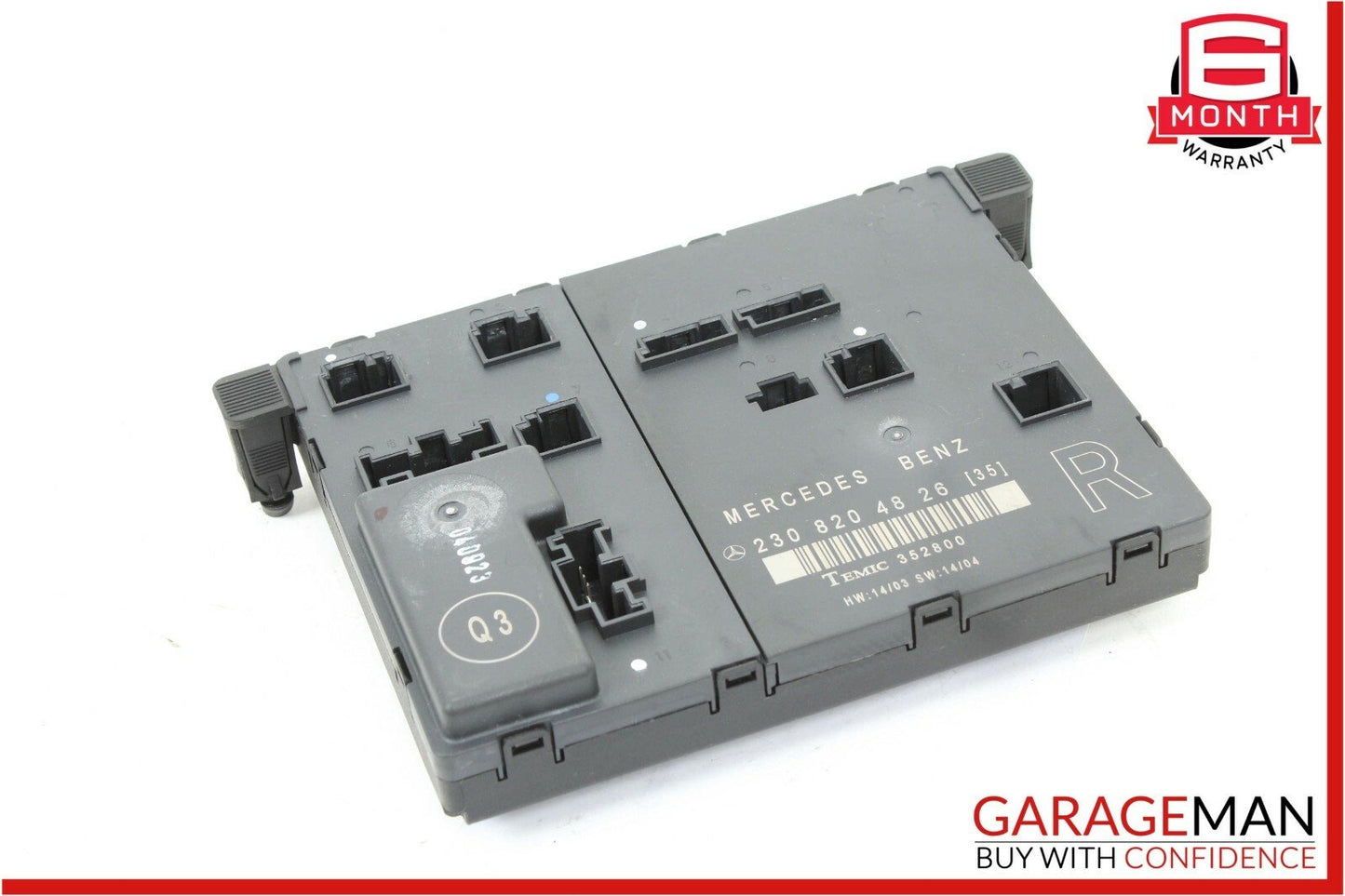 03-08 Mercedes R230 SL500 SL600 Front Right Passenger Door Control Module Unit