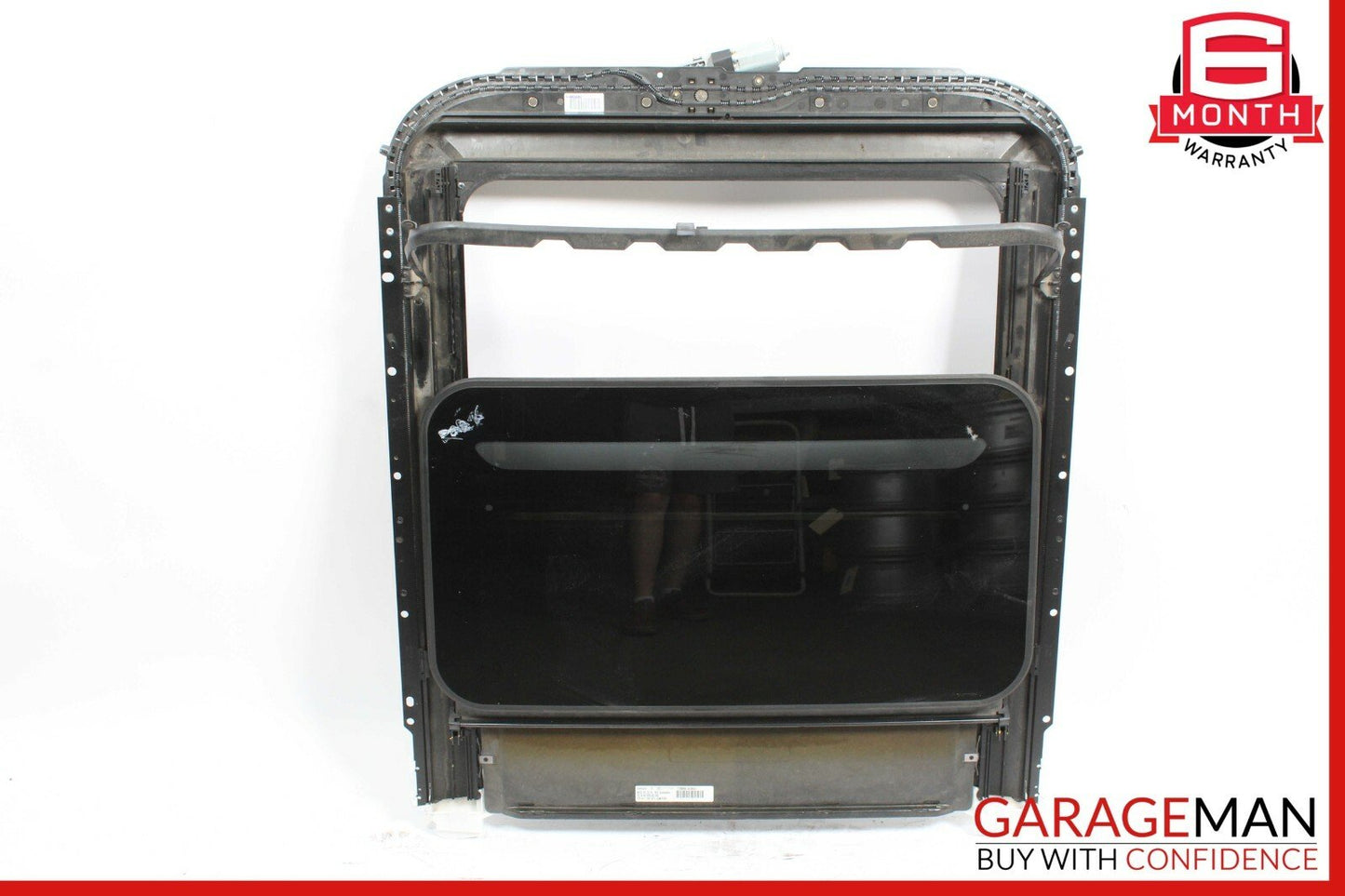 11-17 Porsche Cayenne 958 Top Roof Sun Roof Sunroof Glass Motor Frame Assembly