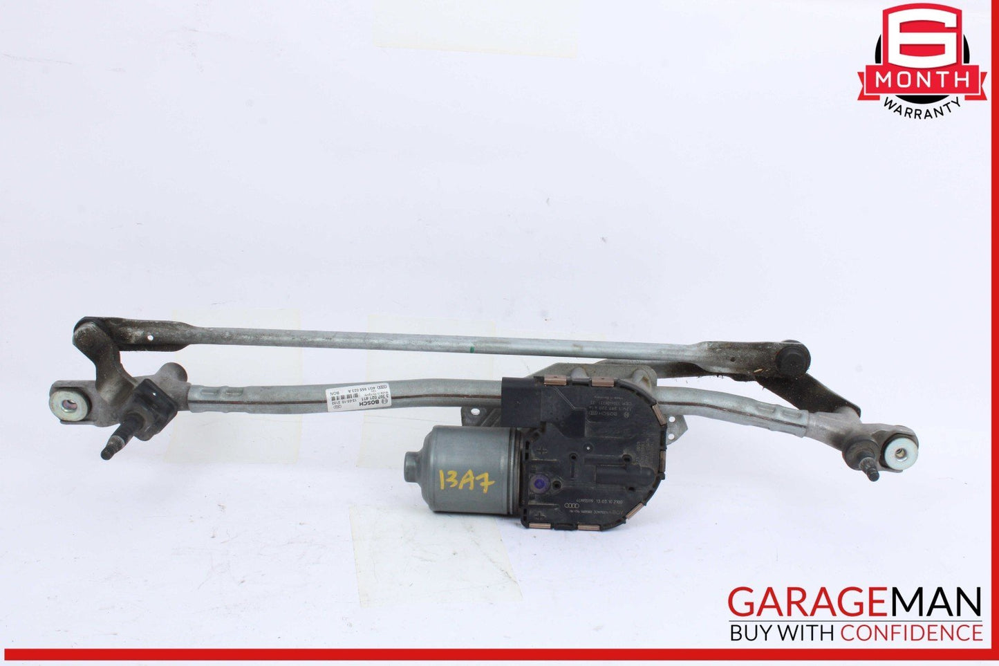 12-18 Audi A7 A6 Windshield Washer Wiper Motor Linkage Bosch 4G1955023A OEM