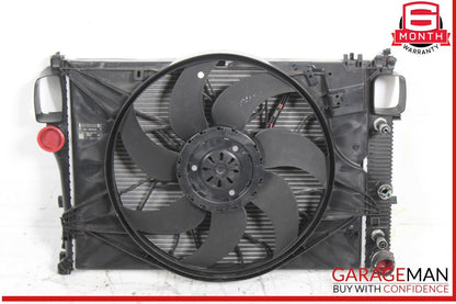 07-14 Mercedes W221 S550 Engine Radiator Cooling Fan Shroud Motor Assembly OEM