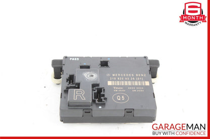 06-11 Mercedes W219 CLS63 AMG CLS550 CLS350 Rear Right Side Door Control Module
