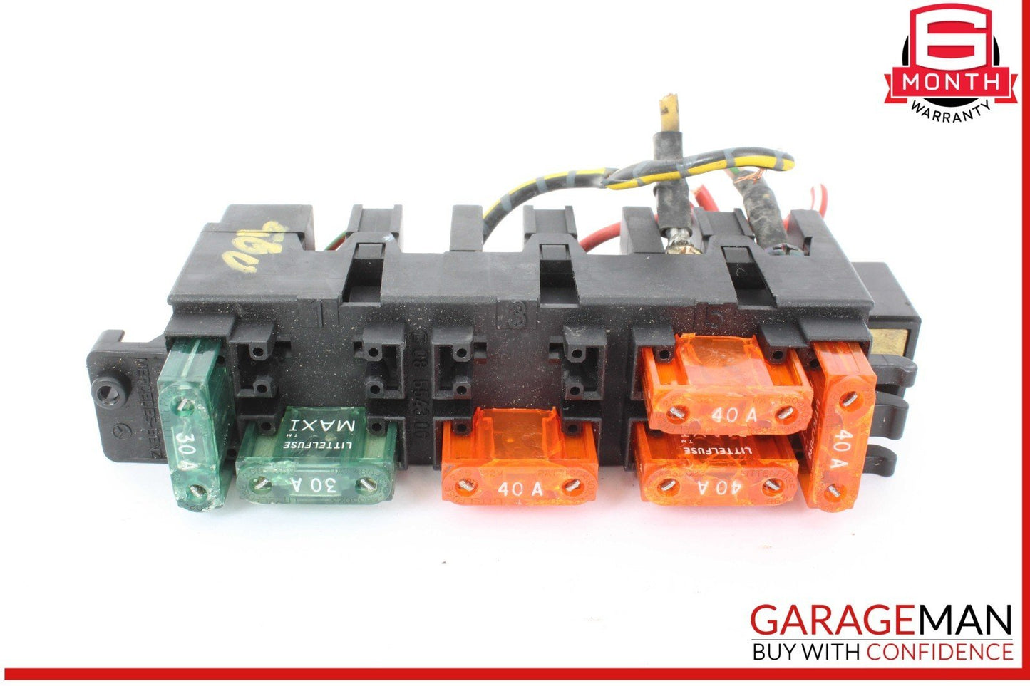 92-99 Mercedes W140 500SEL 300SE Under Hood Engine Fuse Relay Box Control Module