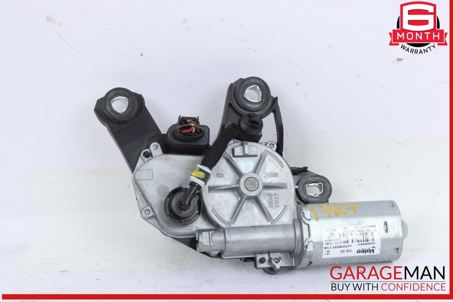 17-19 Audi Q7 Rear Liftgate Back Window Glass Wiper Motor 4M0955711A OEM