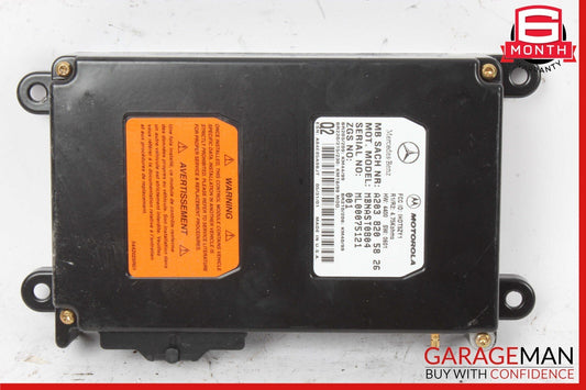 00-09 Mercedes R170 SLK320 SL550 Voice Command Control Module 2038205826