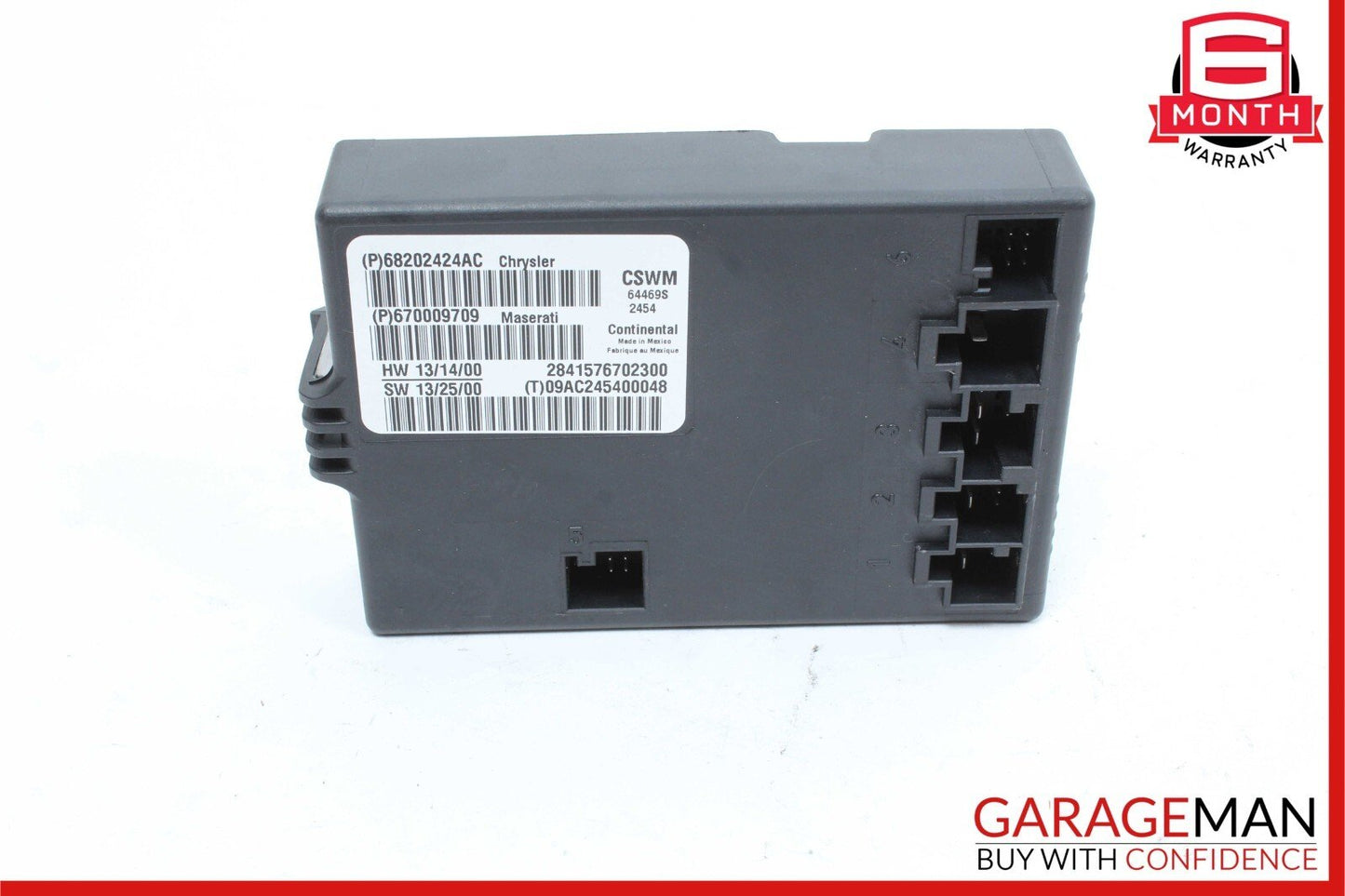 14-17 Maserati Ghibli Front Right Passenger Seat Control Controller Module Unit