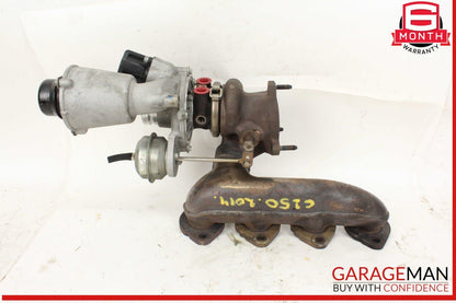 12-15 Mercedes W204 C250 1.8L Turbo Charger Turbocharger Manifold Assembly OEM
