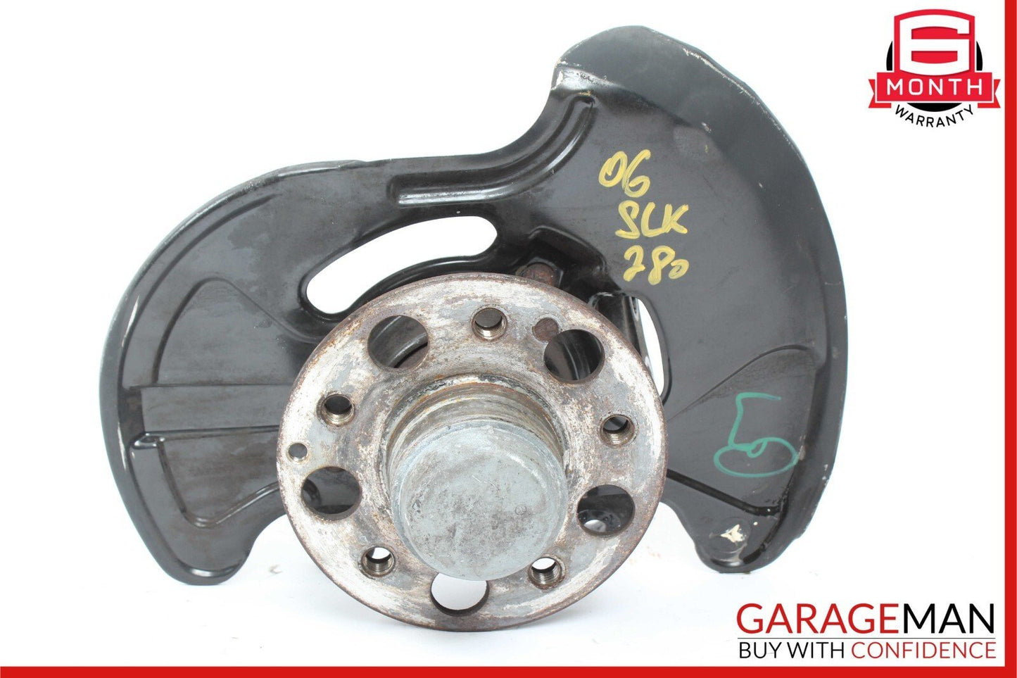 05-11 Mercedes R171 SLK280 Front Right Wheel Spindle Knuckle Hub Bearing OEM