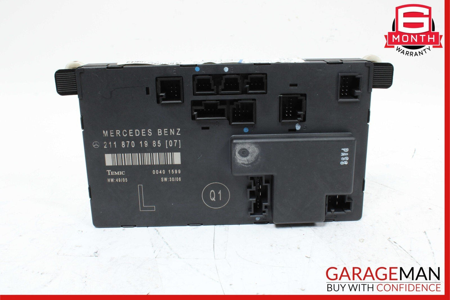 03-09 Mercedes W211 E350 E500 E63 AMG Front Left Side Door Control Module Unit