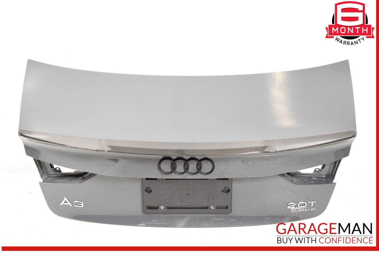 15-20 Audi A3 Quattro S3 Rear Trunk Deck Lid Shell Panel OEM