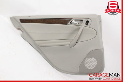05-07 Mercedes W203 C230 C280 Interior Door Panel Rear Left Side OEM