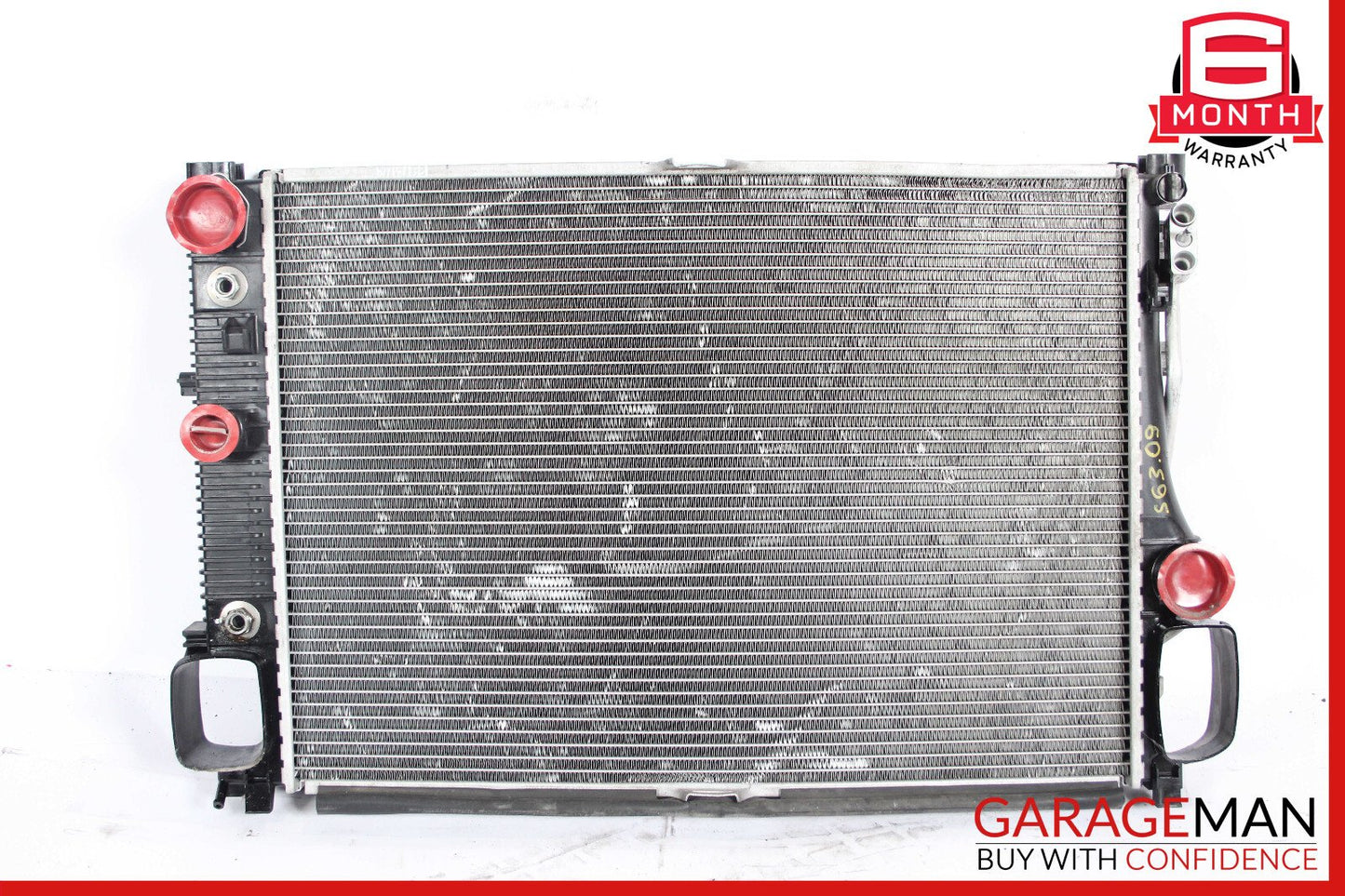 08-10 Mercedes W221 S63 Cooling Radiator A/C Condenser OEM
