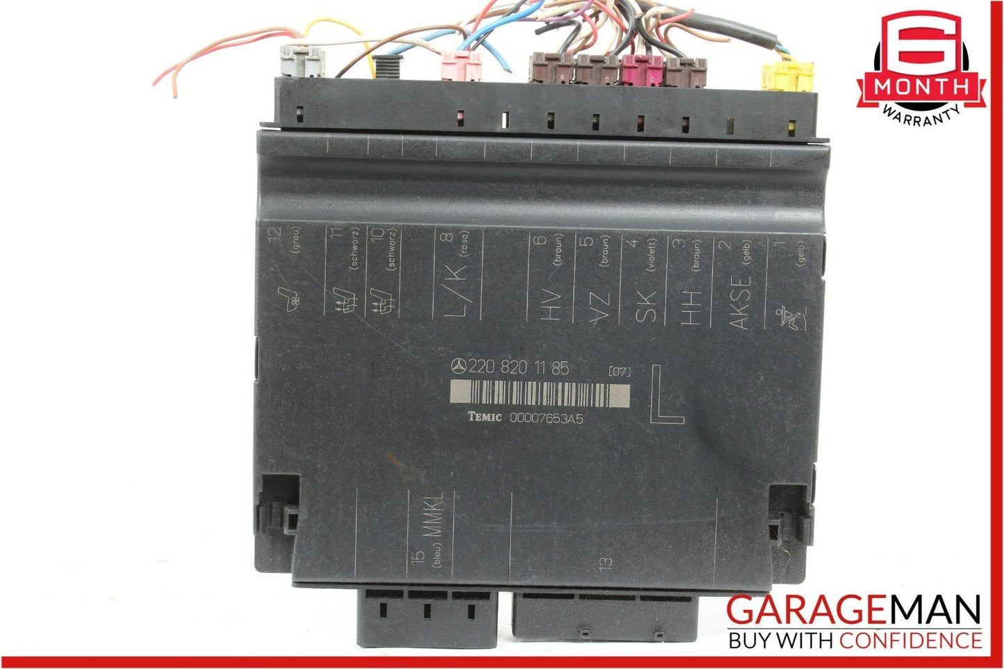 00-06 Mercedes W220 S55 AMG S600 Front Left Side Seat Controller Module