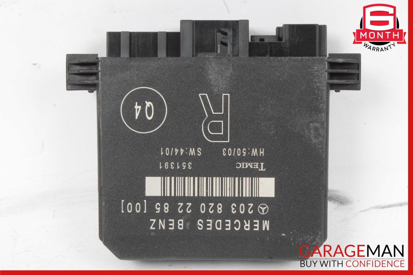 01-07 Mercedes W203 C230 C320 C240 Rear Right Side Door Computer Control Module
