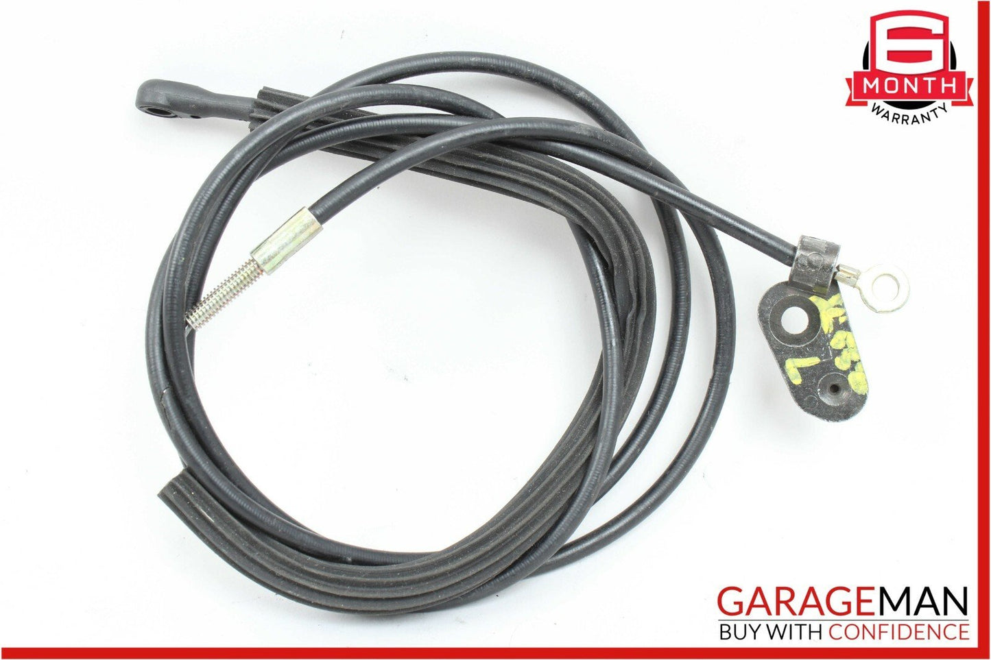 03-11 Mercedes R230 SL500 Rear Left Side Convertible Hinge Cylinder Cable Wire