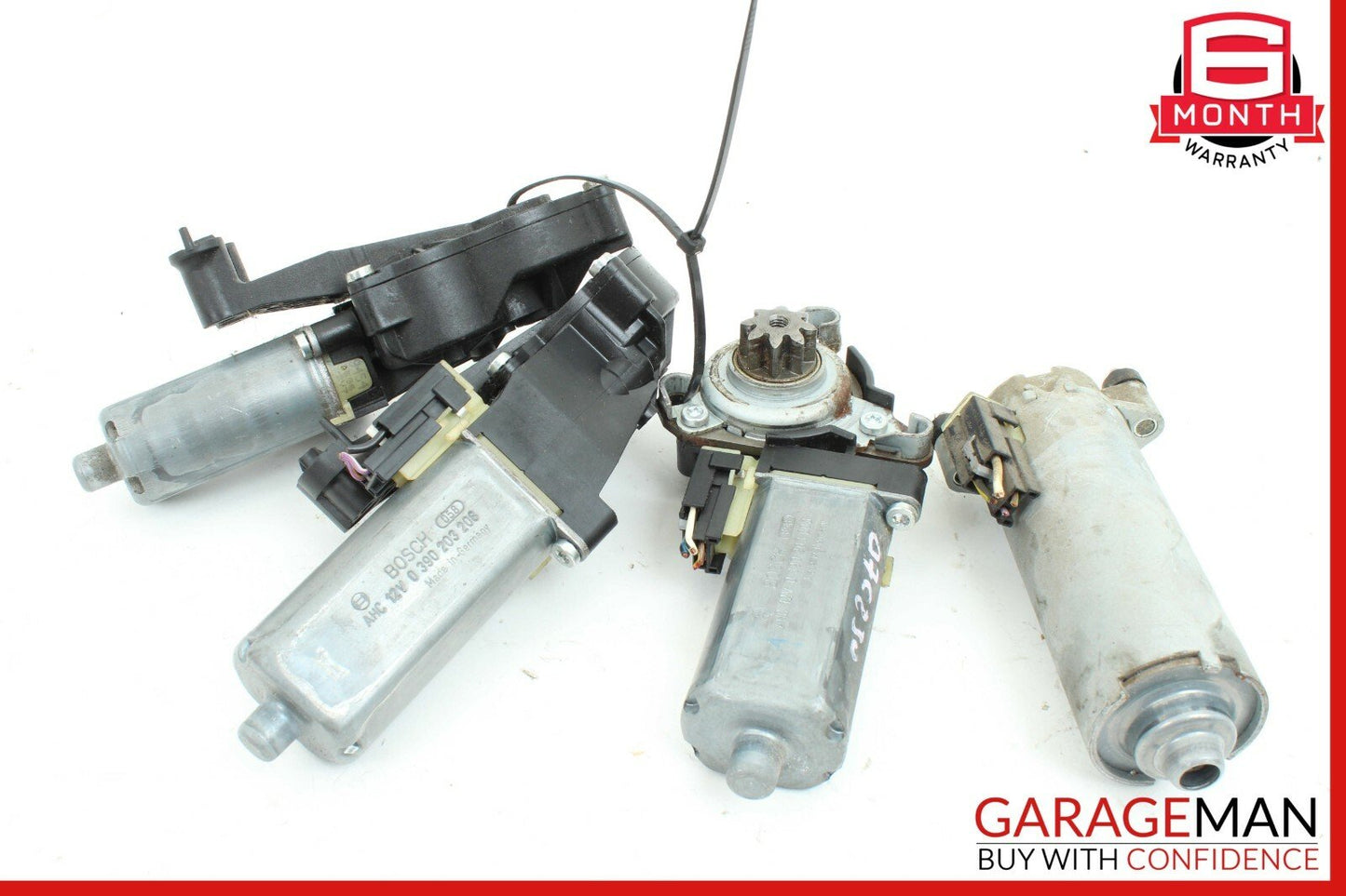 01-09 Mercedes W203 C230 Front Right Seat Adjustment Control Motor Set of 4 Pc