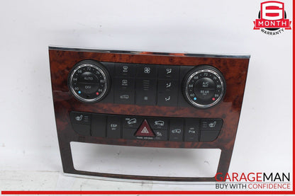 06-13 Mercedes X164 GL450 ML350 A/C AC Heater Climate Control Switch Trim OEM