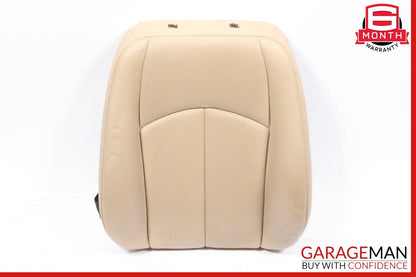 07-09 Mercedes W211 E350 Front Left/Right Top Upper Seat Cushion Cover Beige OEM