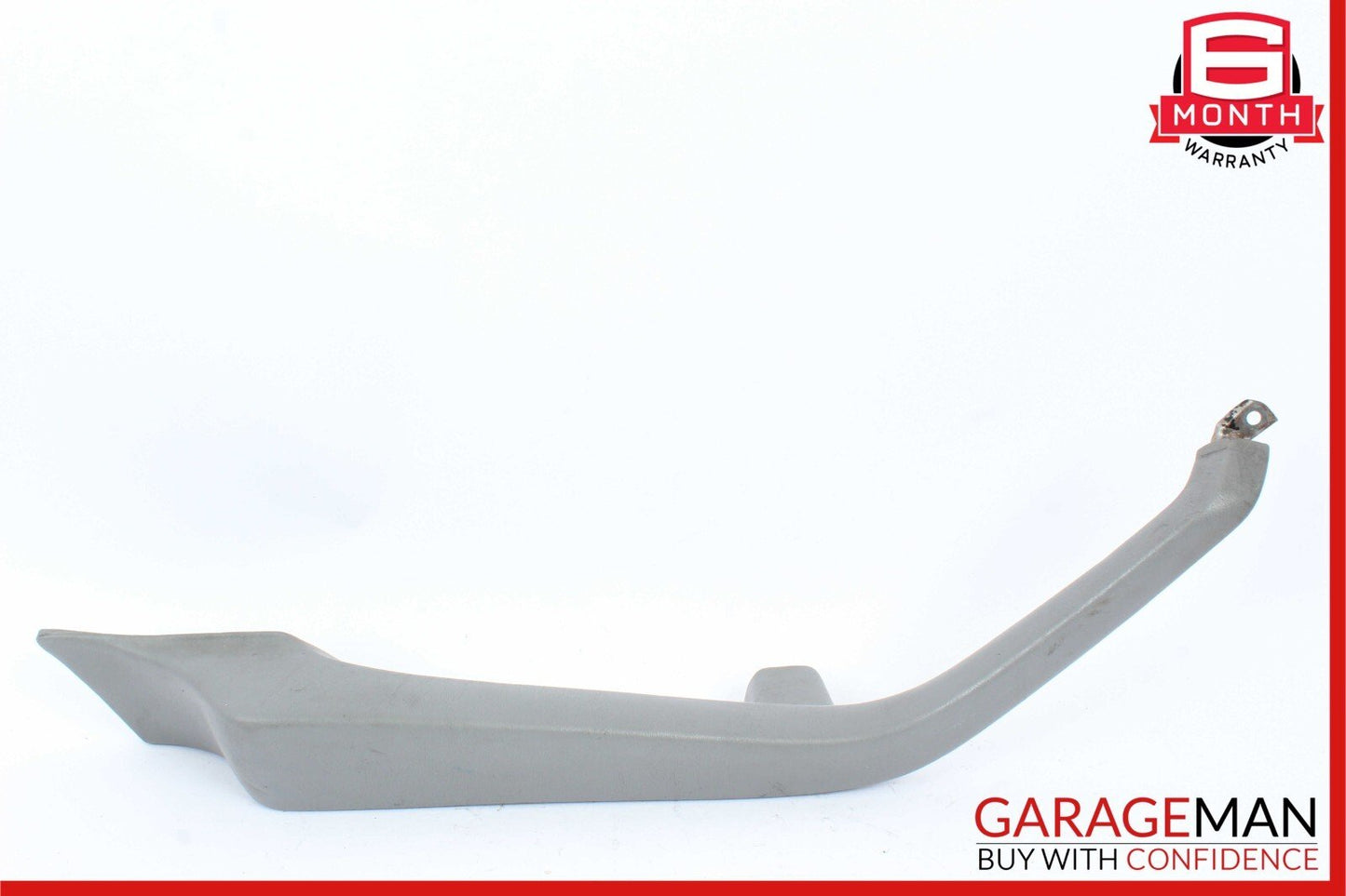 86-91 Mercedes W126 420SEL Rear Left Driver Side Door Arm Rest Panel Gray OEM