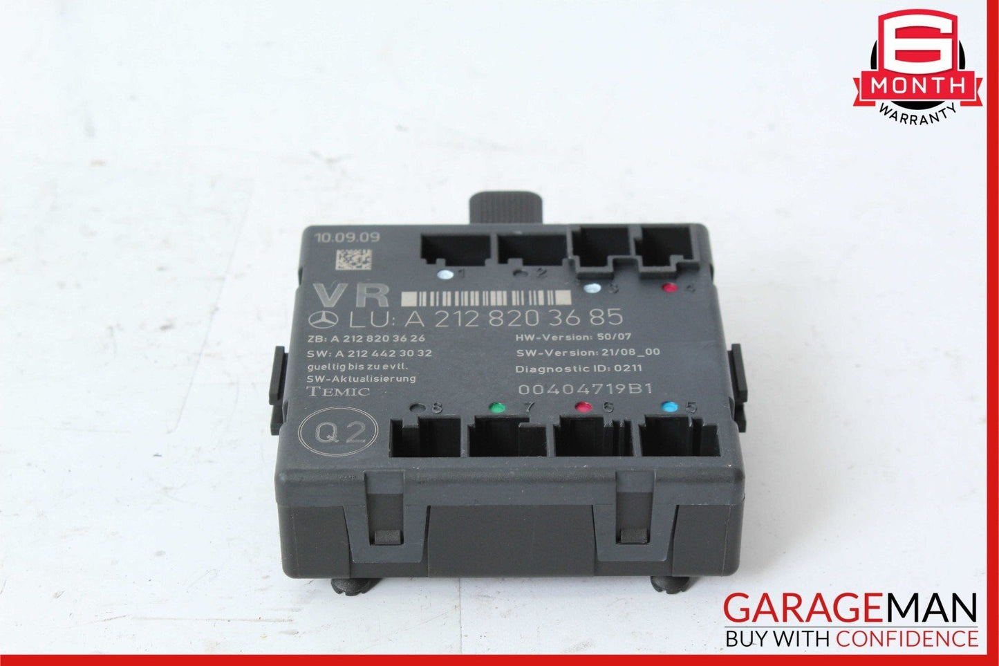 08-18 Mercedes W212 E350 C300 E400 Front Right Side Door Control Module OEM