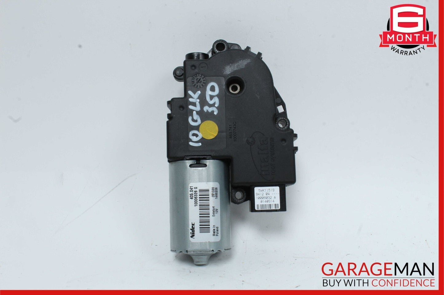 07-13 Mercedes W221 S550 CL550 Sunroof Sun Roof Slide Motor 2219066000 OEM