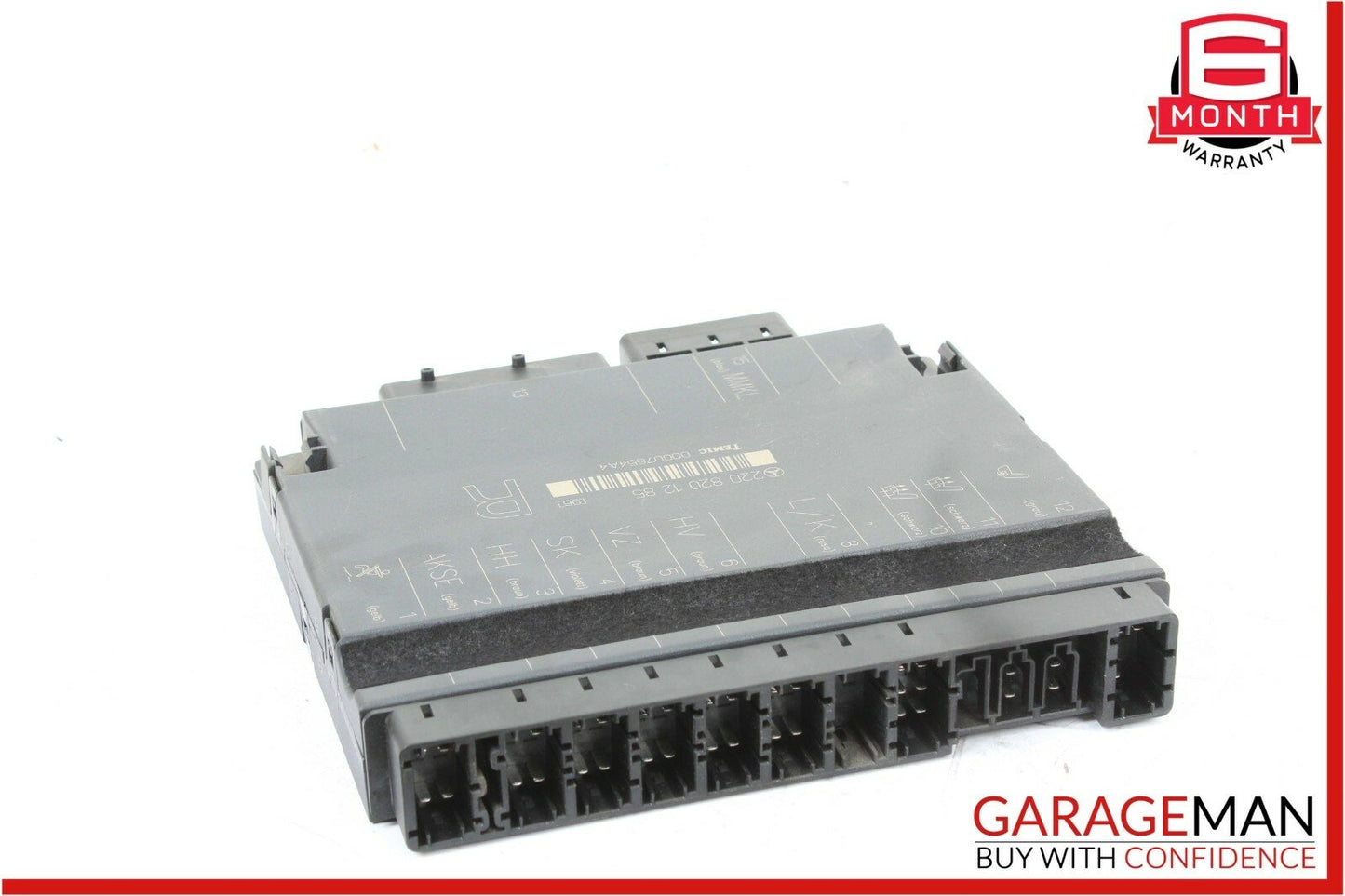 00-02 Mercedes W220 S55 Front Right Seat Control Module 2208201285 OEM