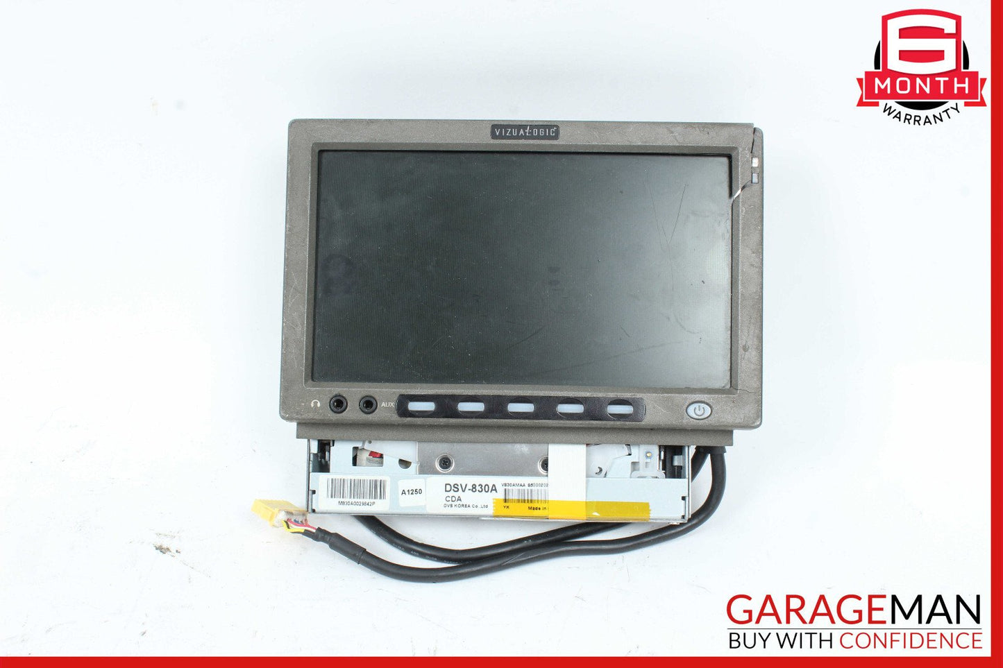 06-10 Mercedes W251 R350 ML550 Headrest Screen Monitor Display Visualogic OEM