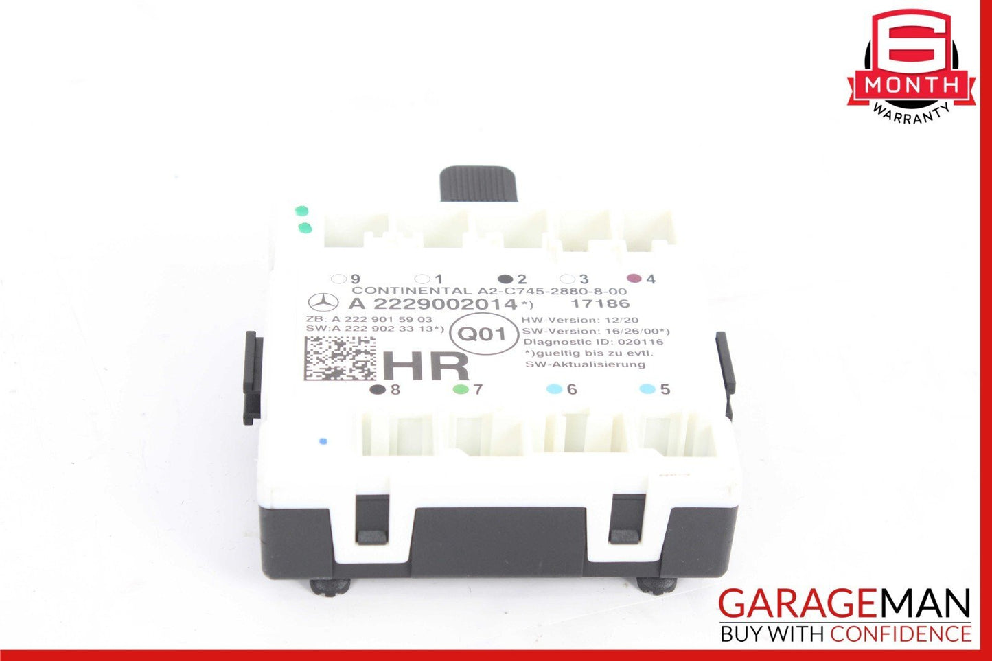 15-18 Mercedes W205 C350e C300 C400 Rear Right Side Door Control Module Unit OEM