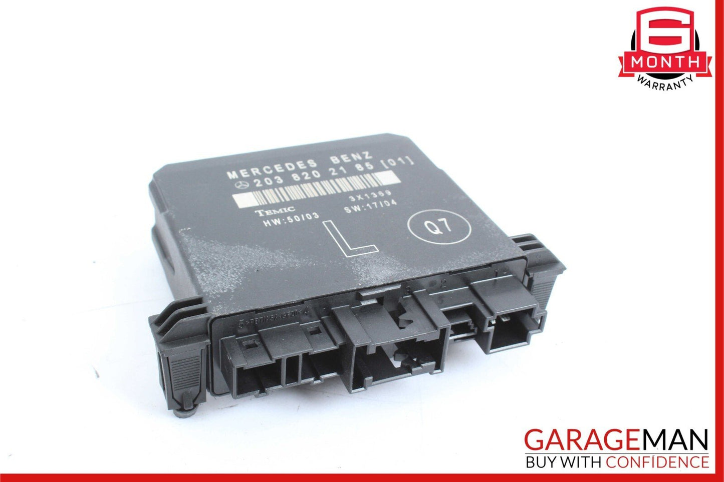 01-07 Mercedes W203 C230 C320 Rear Left Side Door Computer Control Module OEM