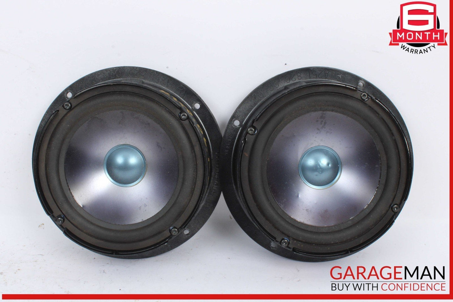 06-09 Mercedes W251 R350 4MATIC Front Right & Left Door Audio Sound Speakers Set