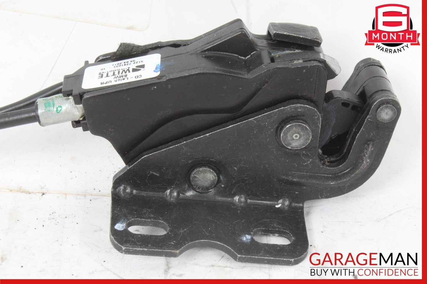 14-21 BMW i3 I01 Hybrid Upper Left Driver Side Door Latch w/ Cable OEM