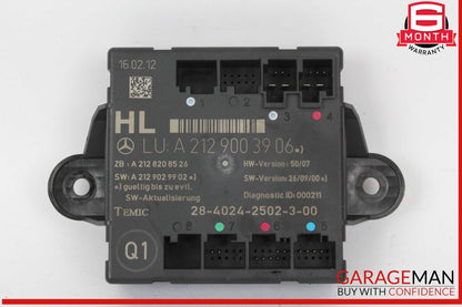 08-18 Mercedes X204 GLK350 4MATIC Rear Left Side Door Control Module OEM