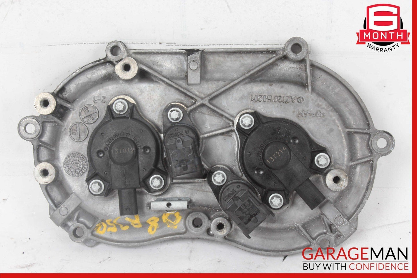 05-13 Mercedes W251 R350 E550 Front Left Side Engine Timing Chain Cover Plate