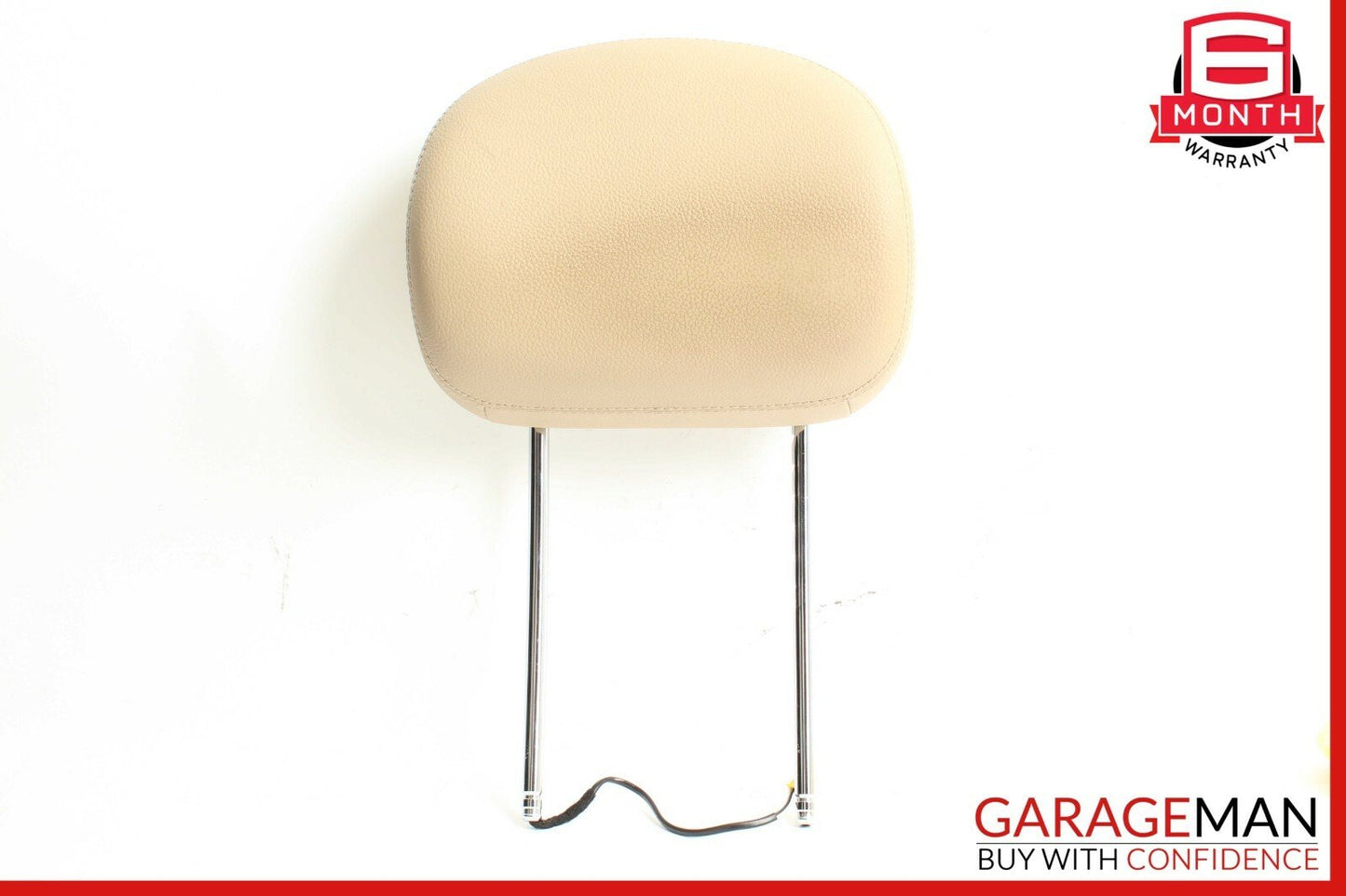 07-09 Mercedes W211 E350 E550 Front Right / Left Seat Headrest Head Rest Beige
