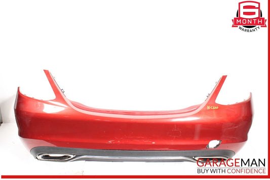 15-18 Mercedes W205 C300 Sedan Base Rear Bumper Cover Assembly OEM