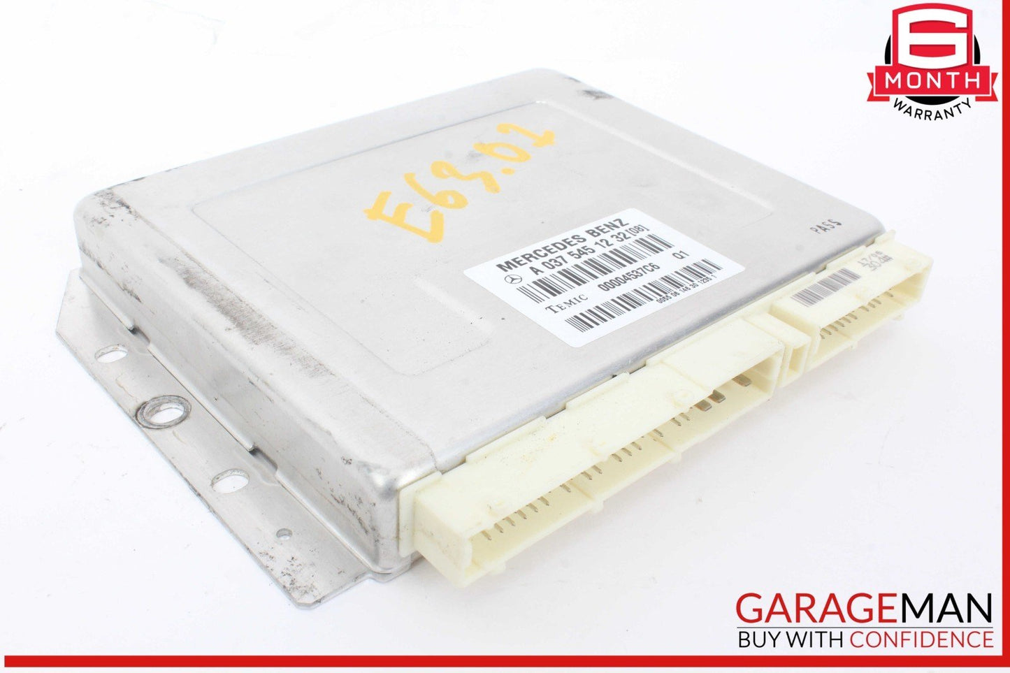 03-08 Mercedes W211 E63 AMG Air Suspension Airmatic Module 0375451232 OEM