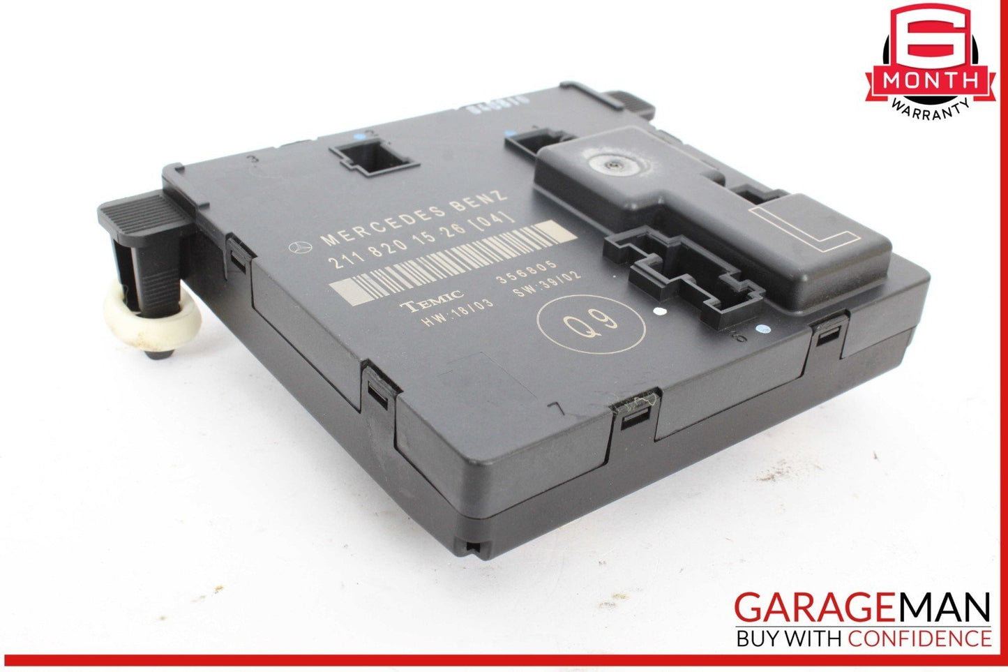 03-09 Mercedes W211 E500 Door Control Module Rear Left Side OEM